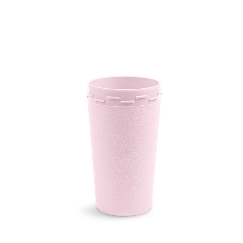 A Ice Pink Re-Play No Spill & Straw Cup - Base Only - Ice Pink on a white background