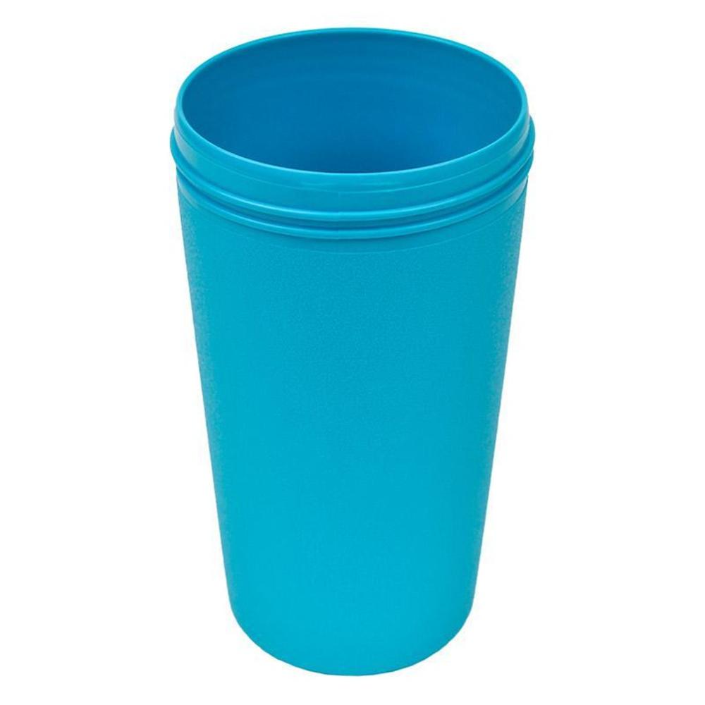 A Sky Blue Re-Play No Spill & Straw Cup - Base Only - Sky Blue on a white background