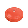 A Red Re-Play Straw Cup Lid Only - Red on a white background
