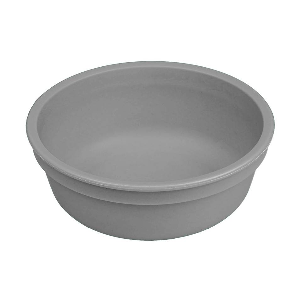 A Large Re-Play Bowl - Grey - on a white background