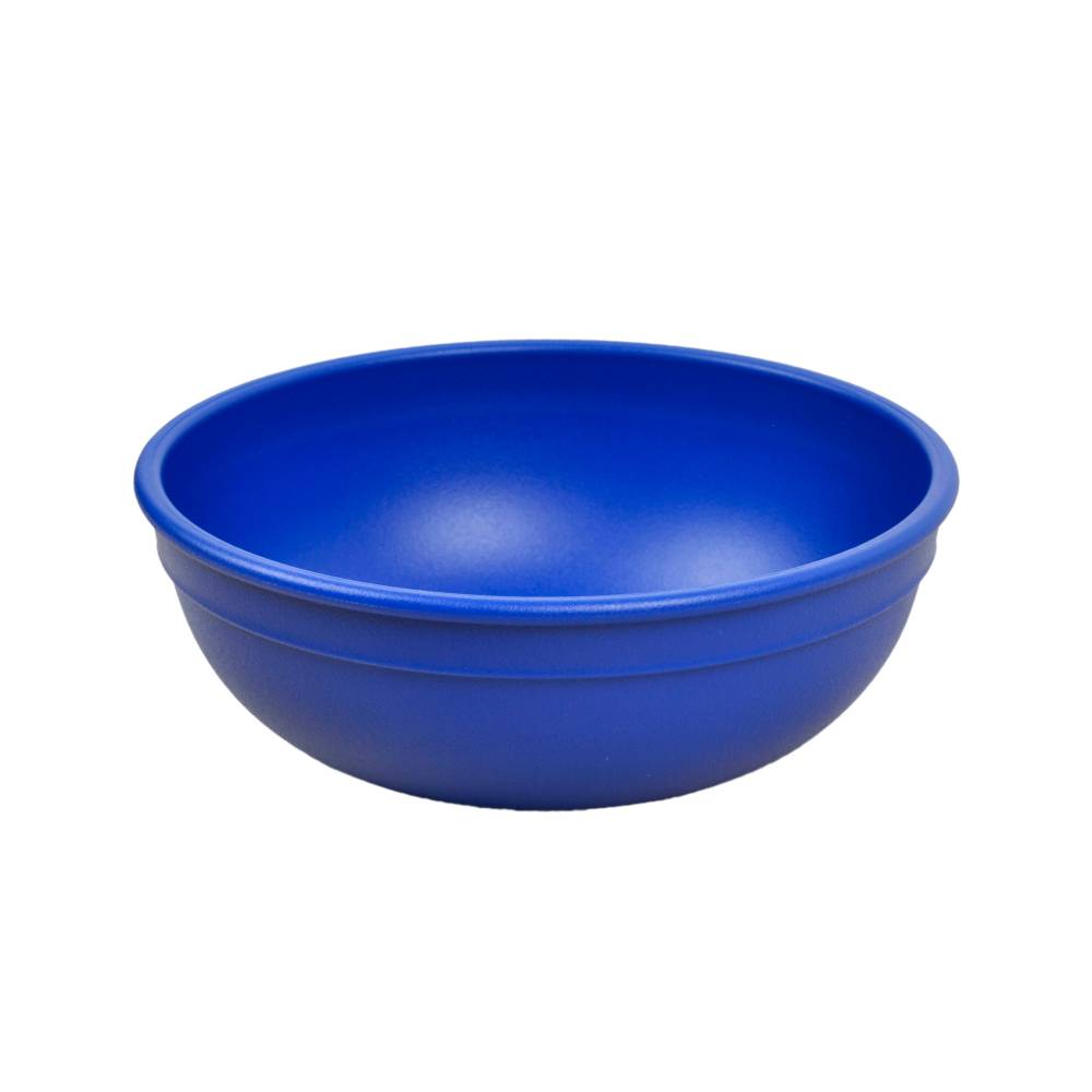 A Small Re-Play Bowl - Navy - on a white background