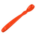 A Re-Play Infant Spoon - Red on a white background