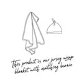 Jersey Wrap & Beanie - Cloud Chaser