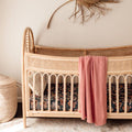 Diamond Knit Baby Blanket - Rosa