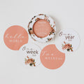 Reversible Milestone Cards - Rosebud & Pink Sand