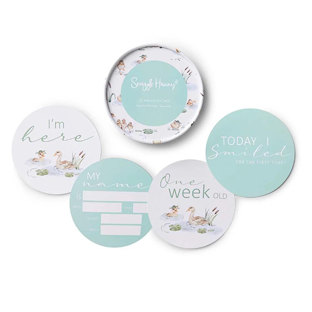 Reversible Milestone Cards - Duck Pond & Sage