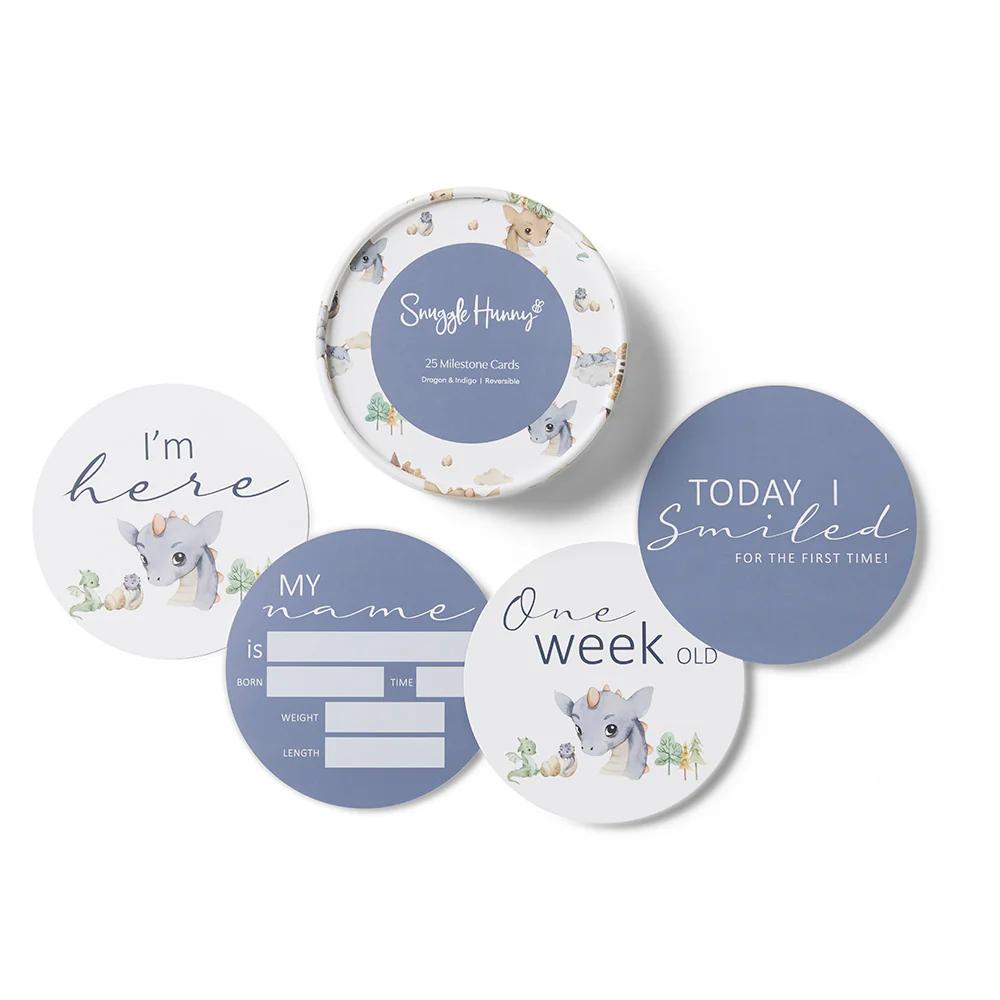 Reversible Milestone Cards - Dragon & Indigo