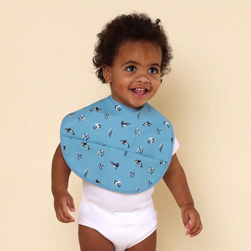 Snuggle Bib - Blue Ocean