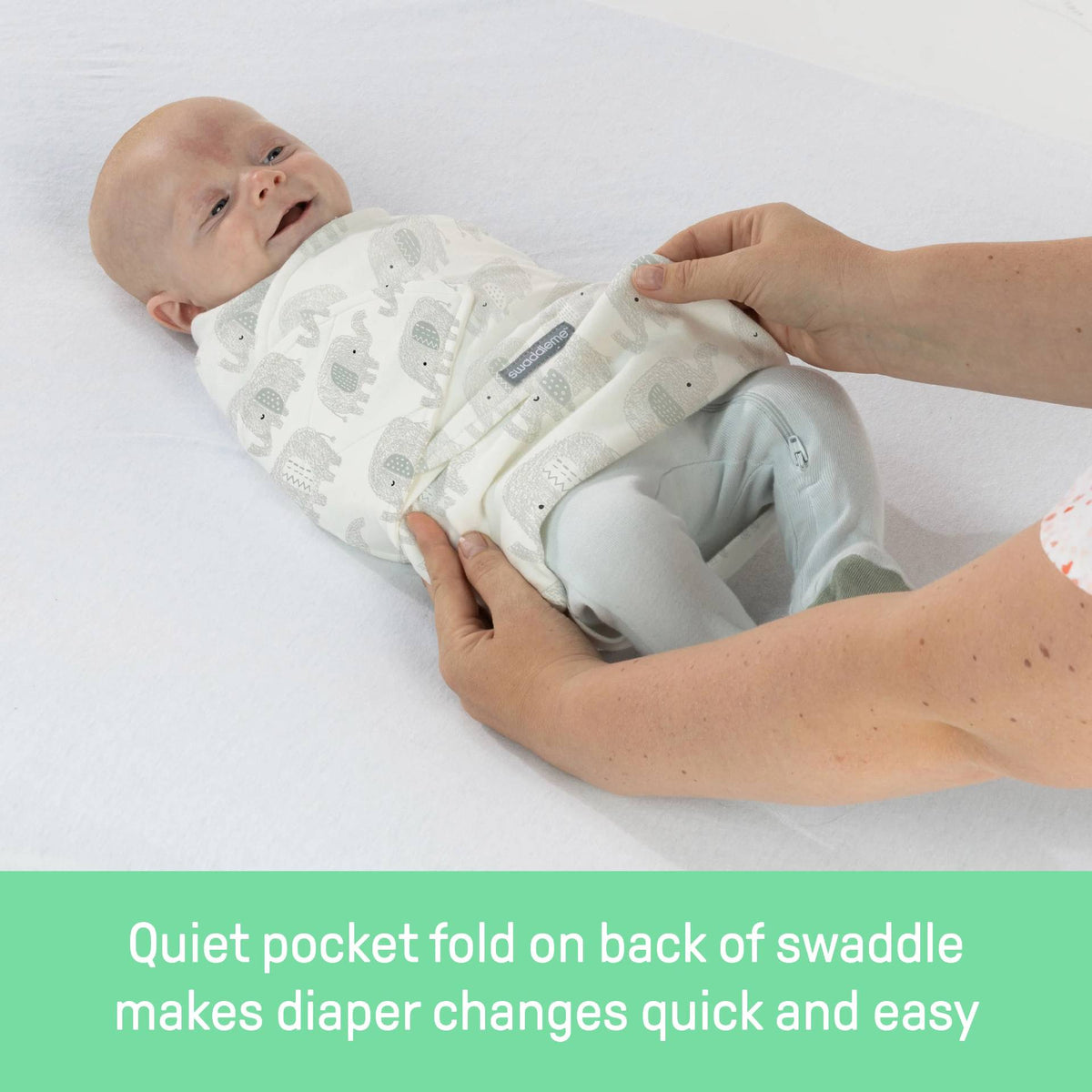 1.0 tog Cotton Swaddle 2pk - Sunset Space