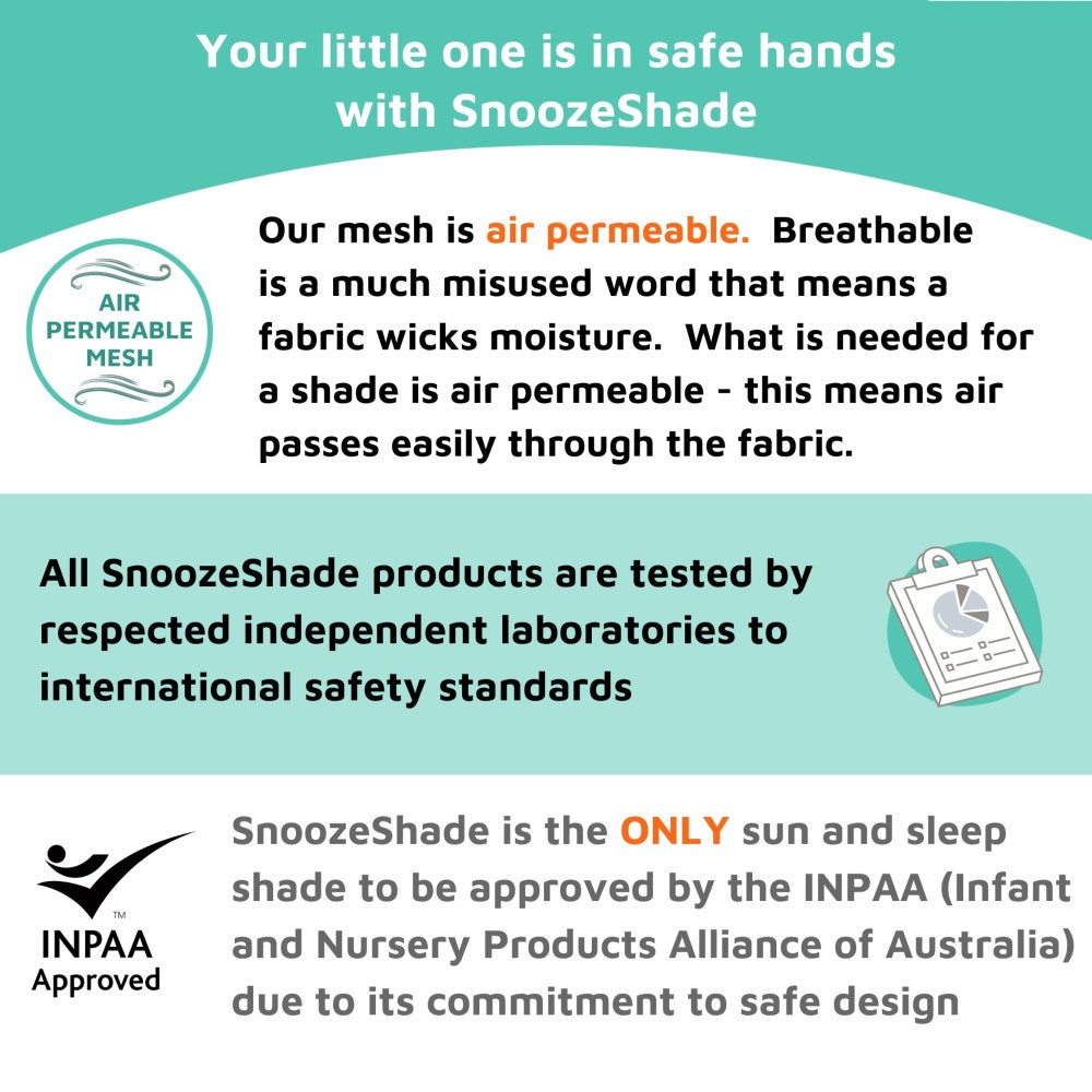 Buggy Sun & Sleep Shade - Plus Deluxe (snaps)