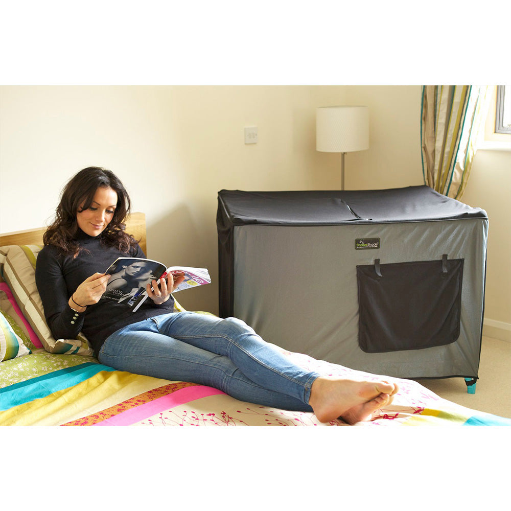 Air-Permeable Travel Cot Blackout Cover