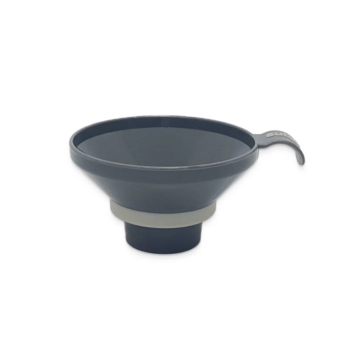 Food funnel with handle on a white background