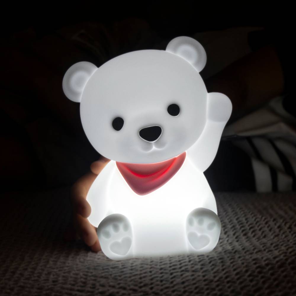 Rechargeable Night Light - Squishy Teddy