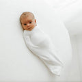Preemie Warrior Swaddle Sleepsack - White