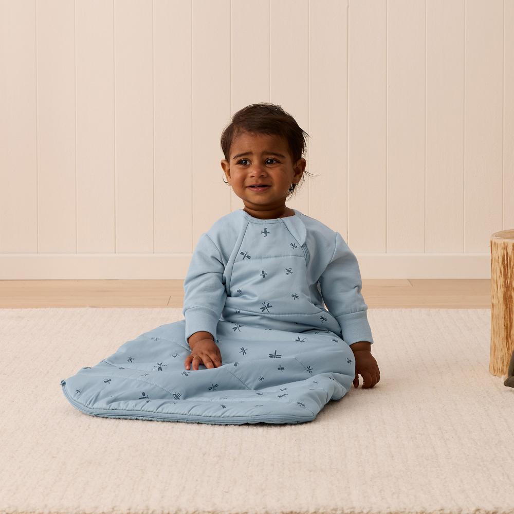 3.5 tog Side Zip Premium Sleeping Bag - Dragonflies