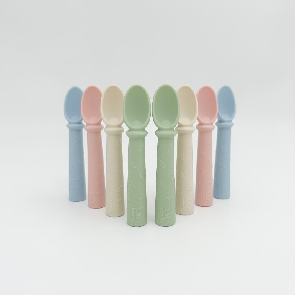 Silicone Baby Spoons 2pk - Breeze