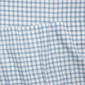 Cotton Cot Flat Sheet - Charlie - Blue