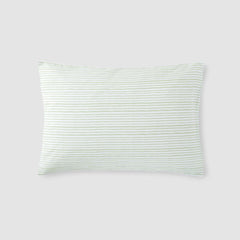 Toddler Pillowcase - Scribble Stripe Green