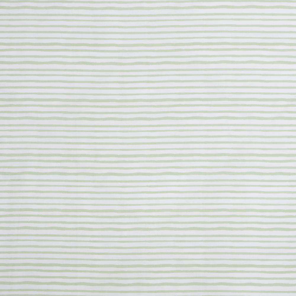 Toddler Pillowcase - Scribble Stripe Green