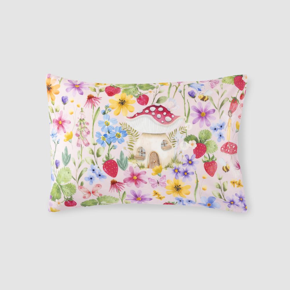 Toddler Pillowcase - Strawberry Meadow