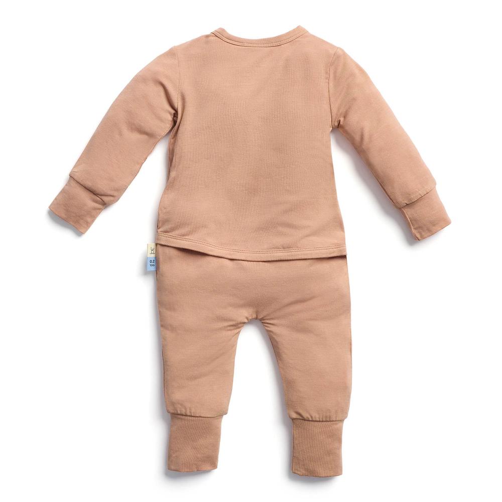 0.2 tog Stretch Base Long Sleeve Layer - Biscuit