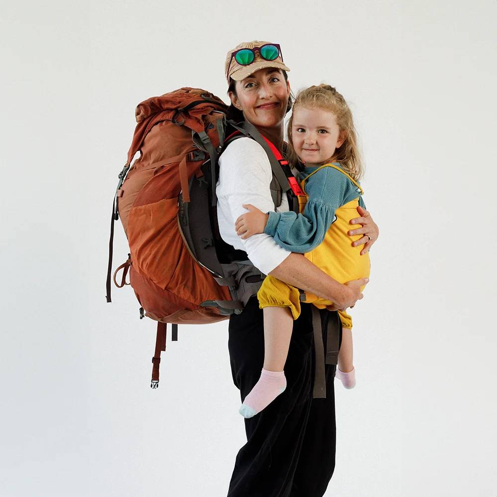 Kid Carrier - Sunrise - Gold/Neon Orange