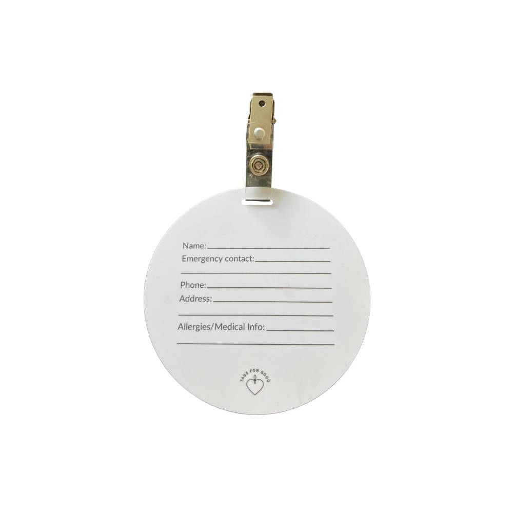 Tags For Good 'Please Don't Touch' Rainbow Tag - Blue