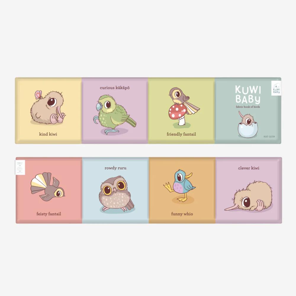 Kuwi Baby - Fabric Book of Birds