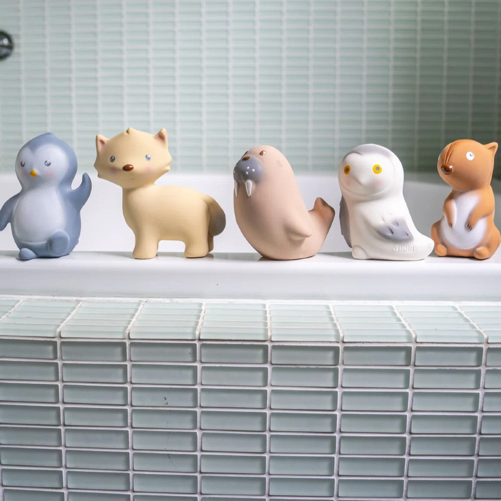 Natural Rubber Toy - My 1st Arctic Snow Owl