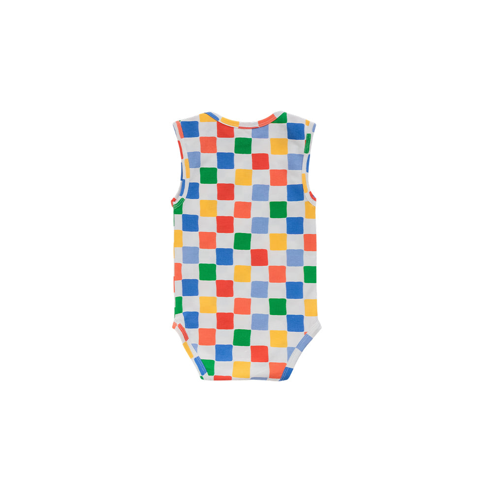 Organic Cotton Singletsuit - Check