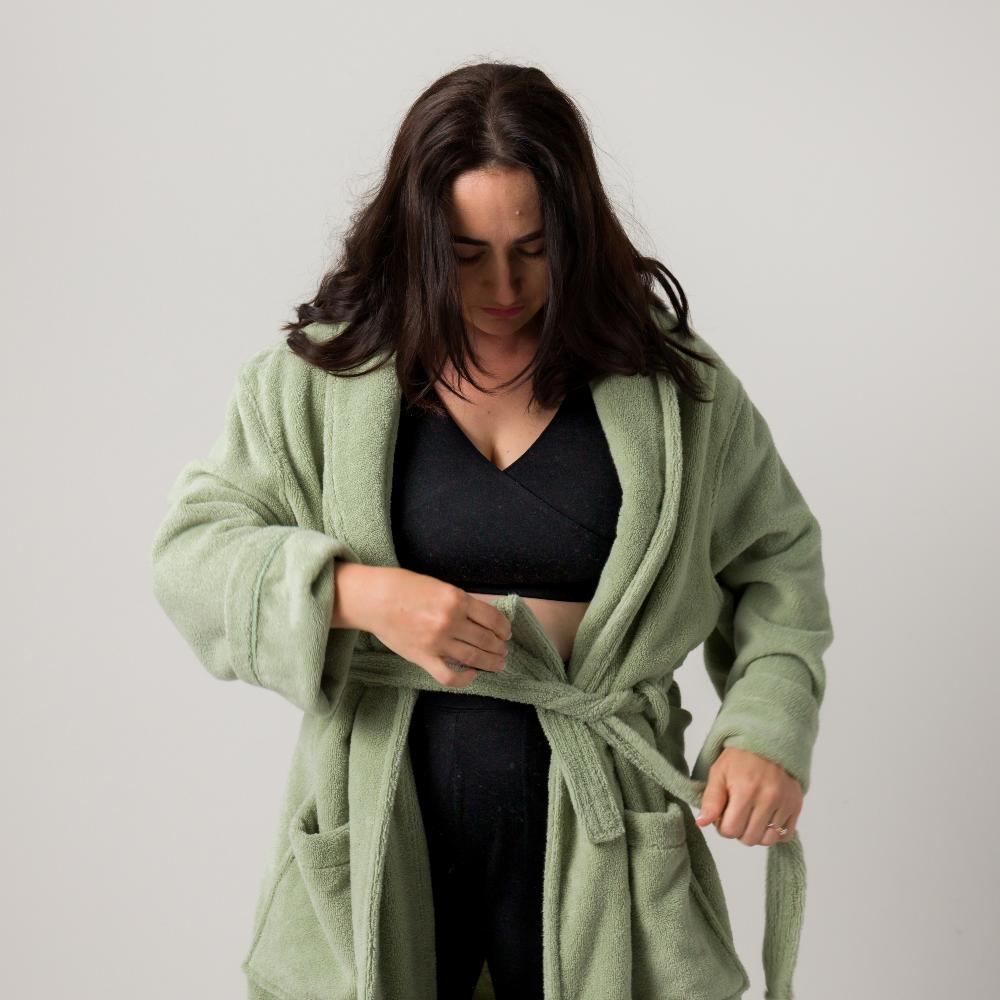 Adult Luxe Bath Robe - Mauve