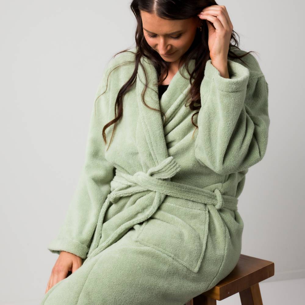 Adult Luxe Bath Robe - Mauve
