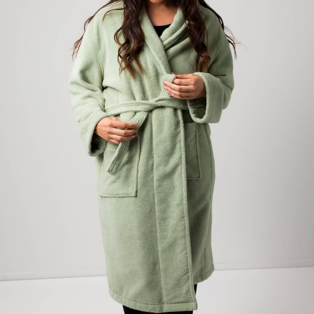 Adult Luxe Bath Robe - Grey