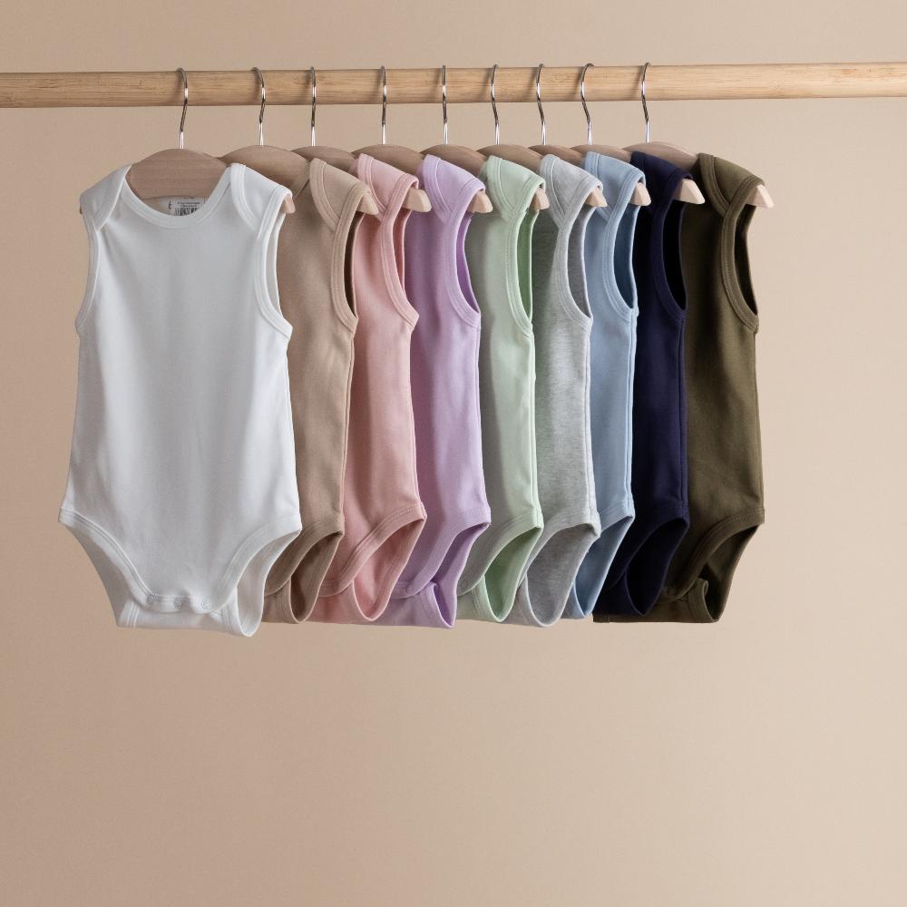 Basics Cotton Singletsuit - Khaki