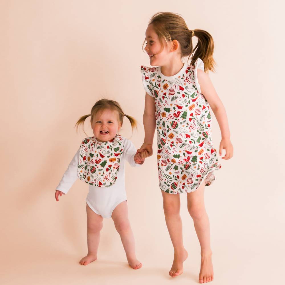 Organic Cotton Summer Nightie - Christmas