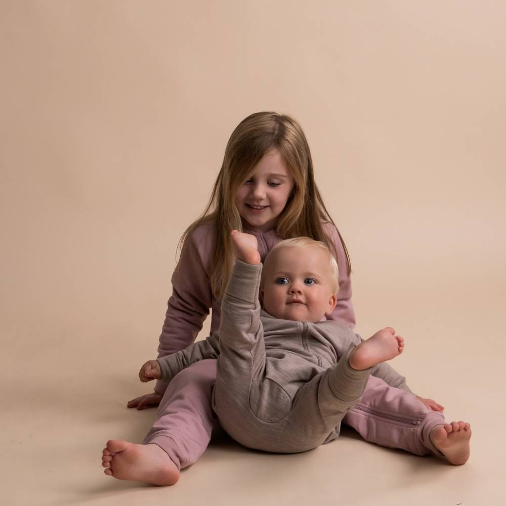 Merino Fleece Onesie - Olive