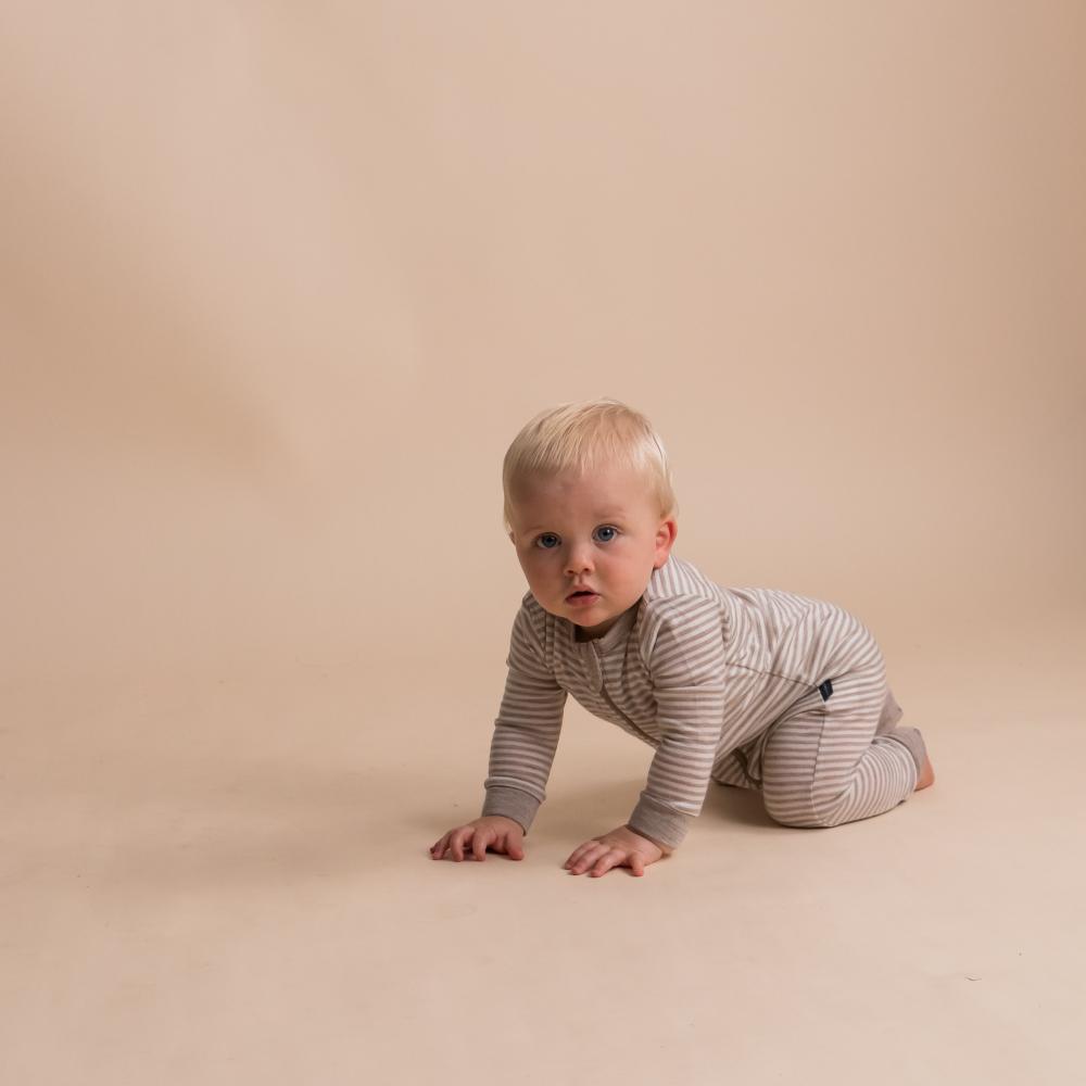 Merino Jersey Zipsuit - Thyme