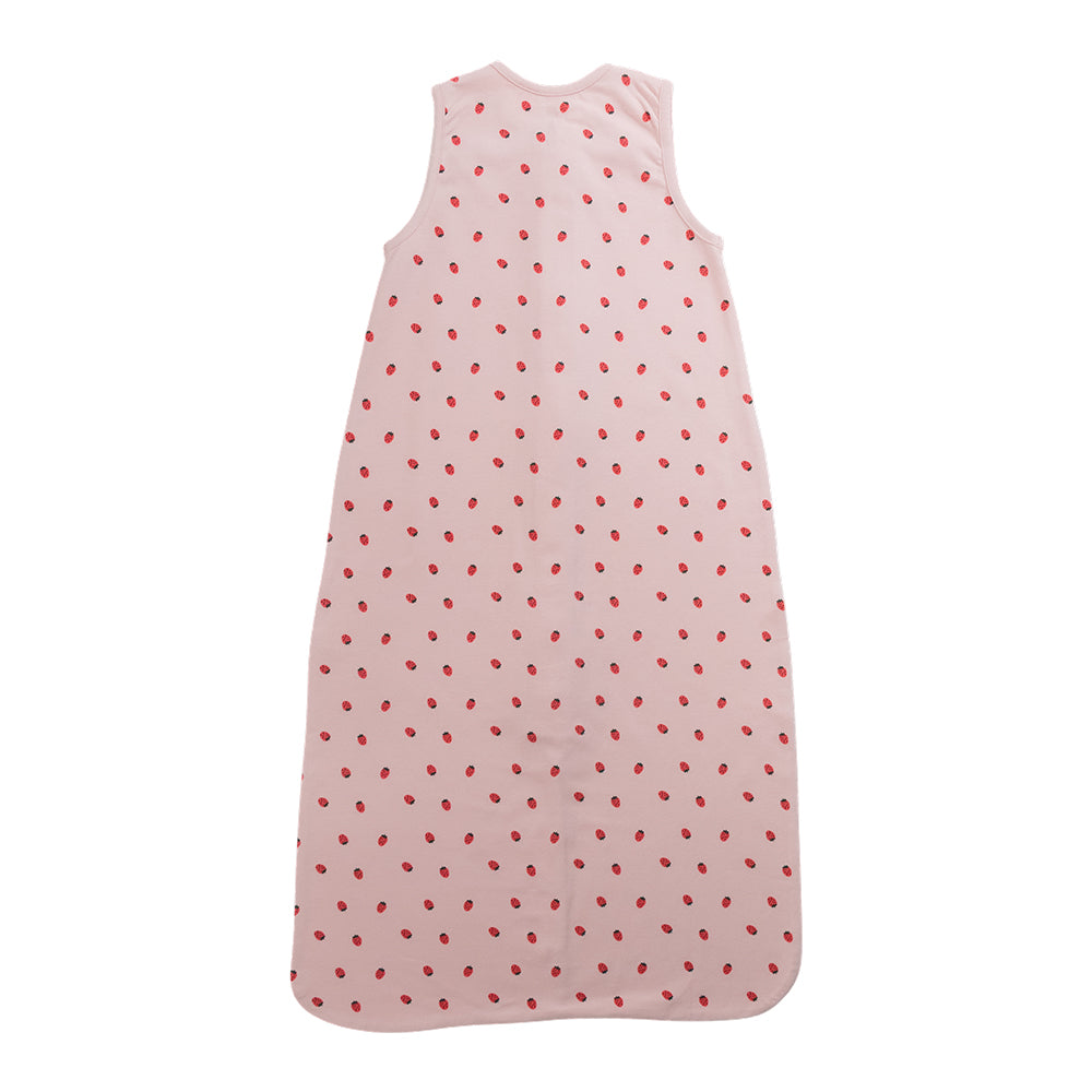 0.2 tog Organic Cotton Sleeping Bag - Blush Strawberries