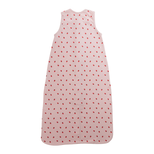 0.2 tog Organic Cotton Sleeping Bag - Blush Strawberries
