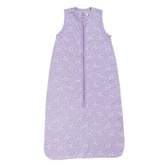 1.0 tog Organic Cotton Sleeping Bag - Lilac Daisy