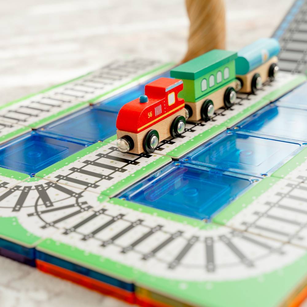 Tile Toppers Train Track Pack 36 piece