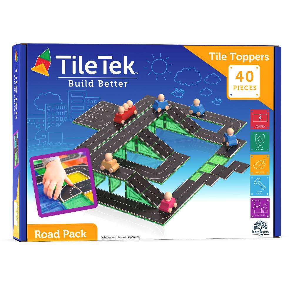 Tile Tek Toppers Road Pack on a white background. 