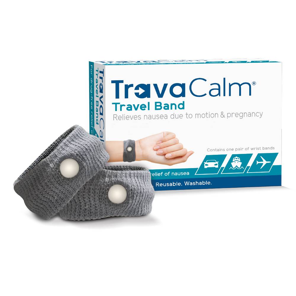 Travacalm bands against white background.