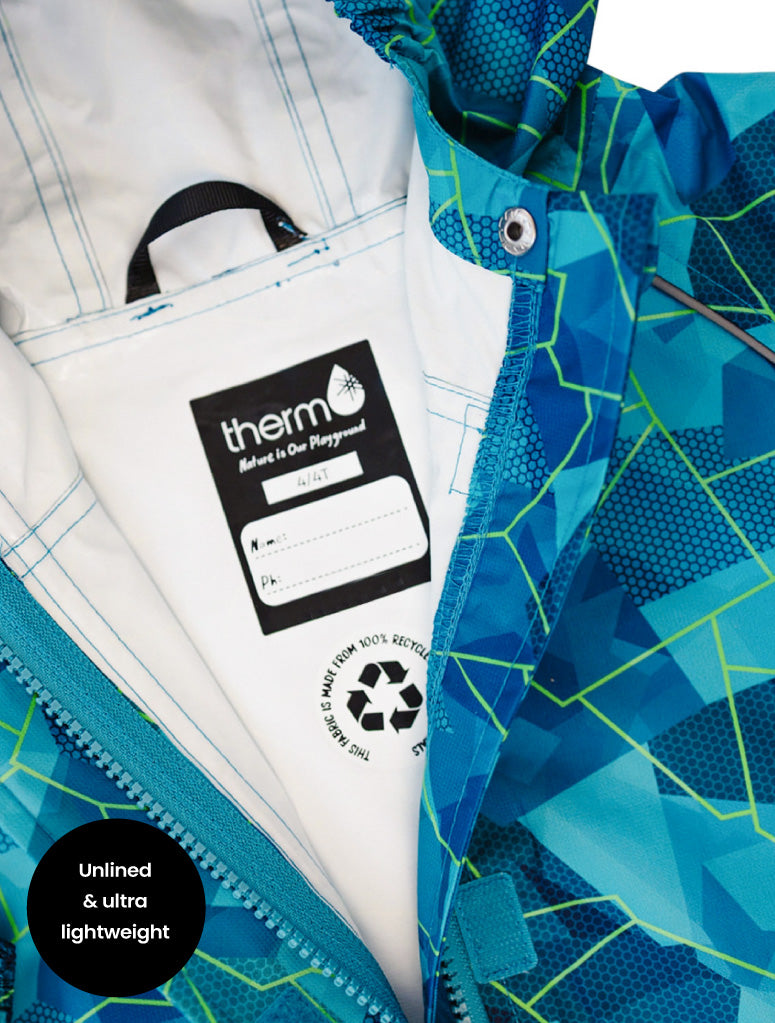 10K Packaway Rainshell - Geo Tech