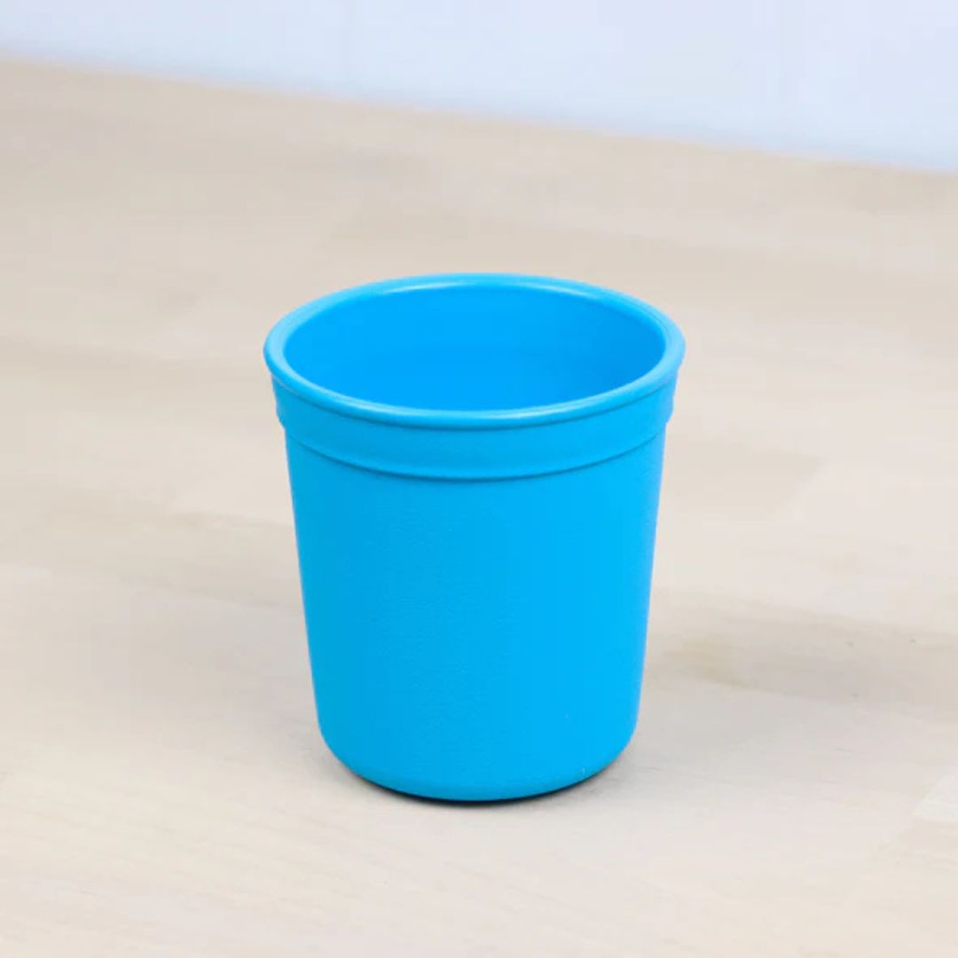 A Sky Blue Re-Play Tiny Tumbler Base Only - Sky Blue on a white background
