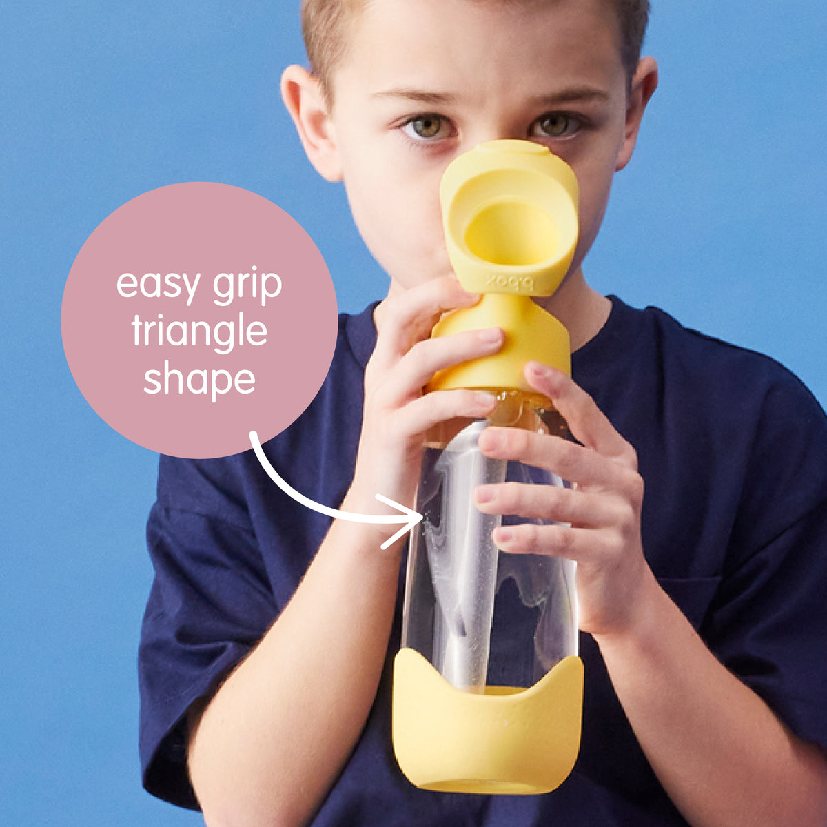 Clear Tritan Drink Bottle - Flamingo Fizz