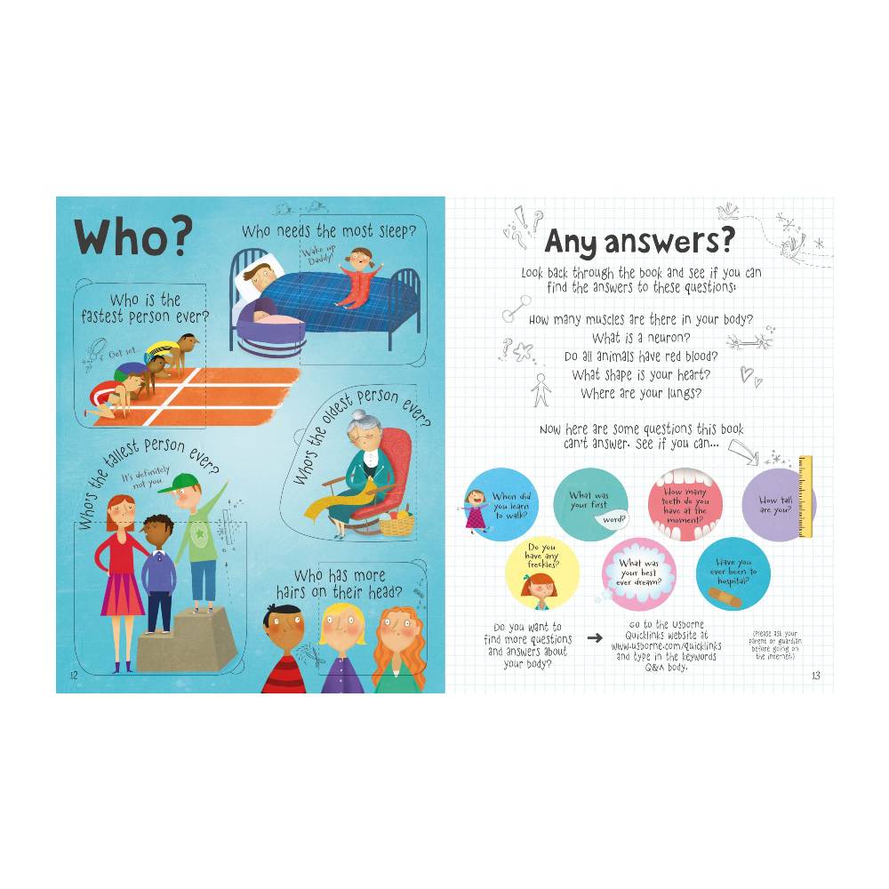 Lift-the-flap Book - Questions and Answers about your Body