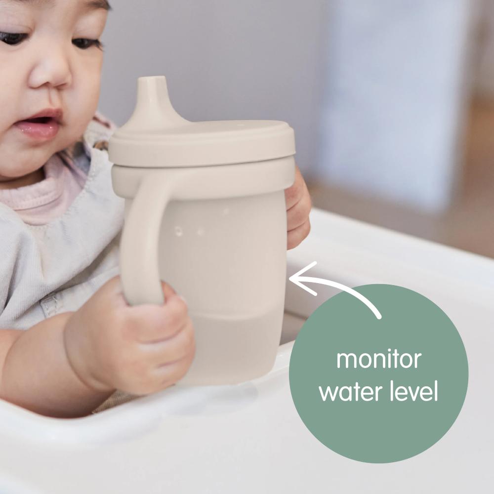 Silicone Spout Cup 6m+ - Latte