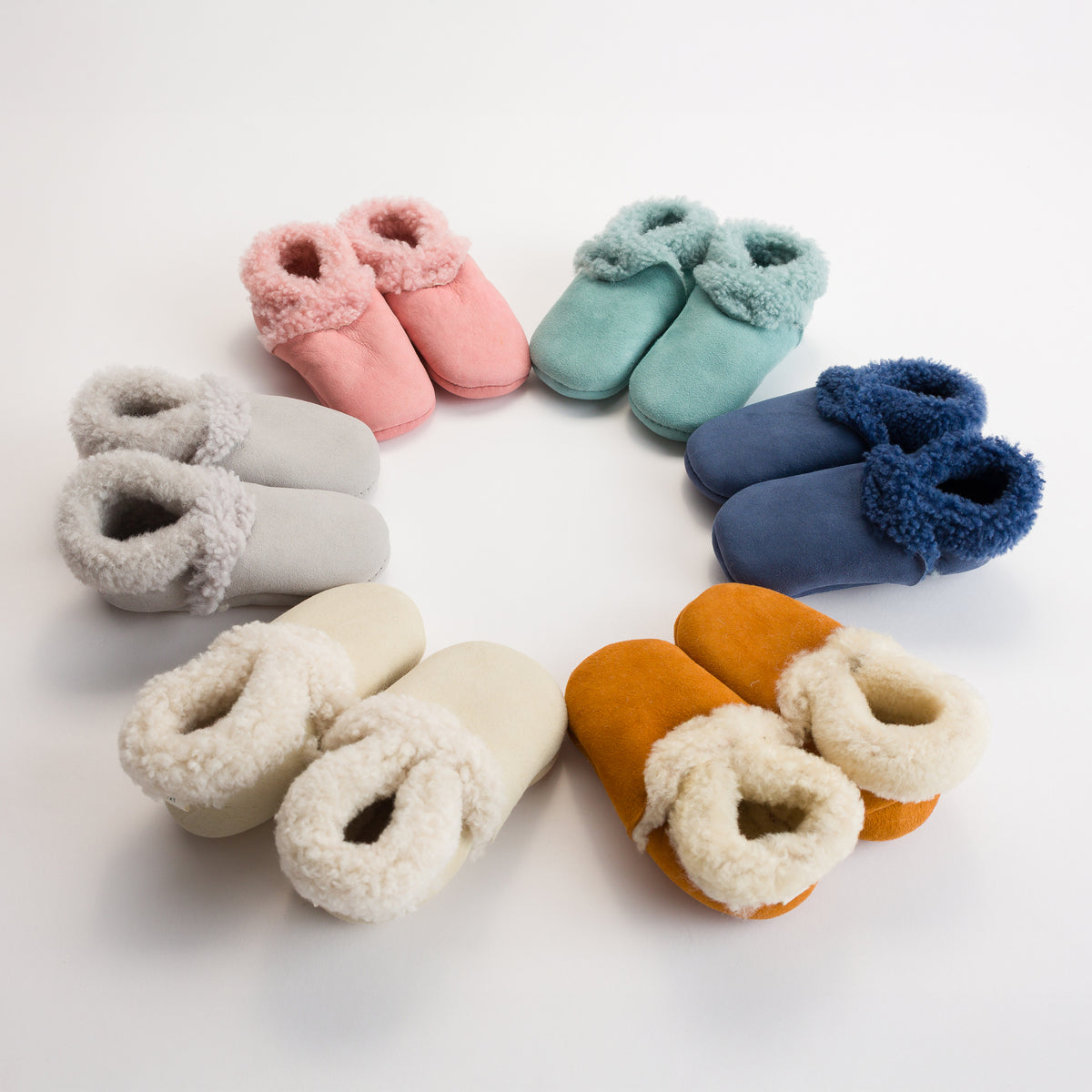 Booties - Pebble