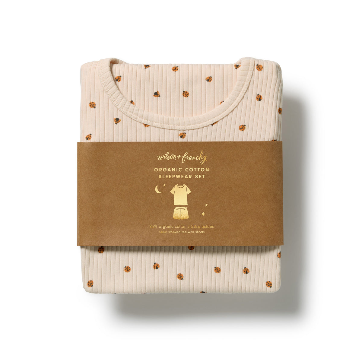 Short Sleeve Pyjamas - Little Lady Bugs